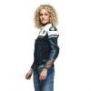 Dainese RAPIDA dámská sportovní kožená bunda modrá/bílá vel.38
